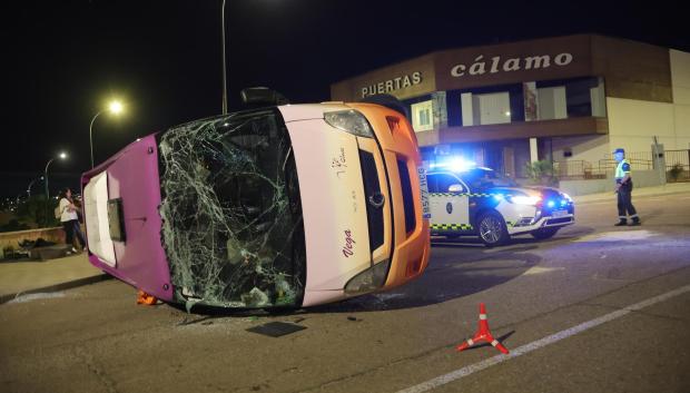 Un accidente de tráfico, en Salamanca, en una imagen de archivo