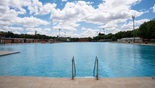 Una de las piscinas municipales de Madrid