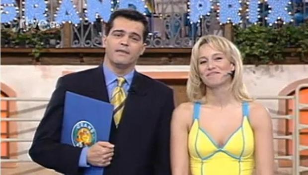 Mar Regueras, junto a Ramón García en el Grand Prix