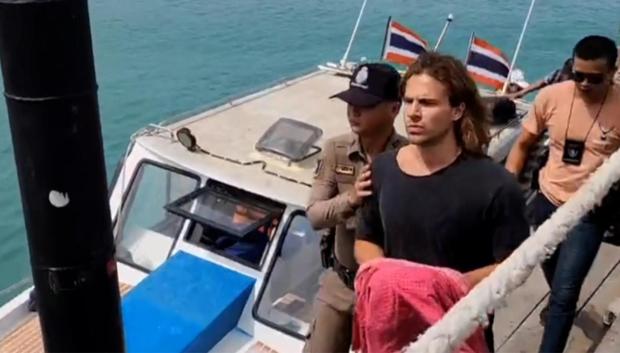 El español Daniel Sancho ya se encuentra en Koh Samui para ser puesto bajo disposición judicial