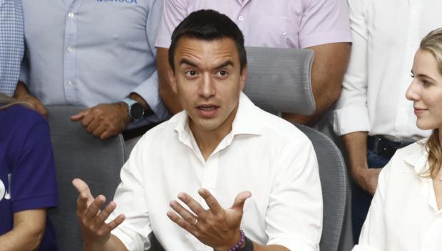 Daniel Noboa candidato presidencial de Ecuador