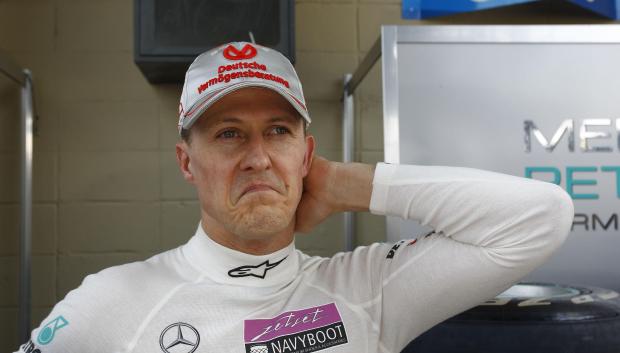 Michael Schumacher durante su etapa como piloto de Mercedes