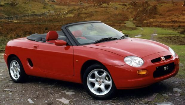 MG F, uno de los coches míticos fabricados por la firma