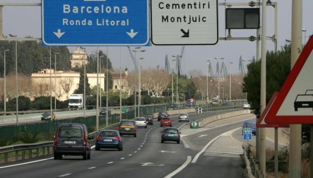 En Barcelona uno de los radares de tramo está en La Ronda Litoral