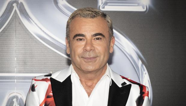 Presenter Jorge Javier Vazquez at photocall for Salvame Fashion Week in Madrid on Wednesday, 25 May 2022.