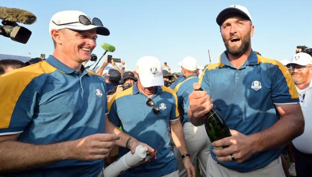 La felicidad de Jon Rahm, que fue clave para que Europa volviera a ganar la Ryder Cup