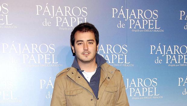 El actor Aarón Guerrero en la premiere de Pájaros de Papel