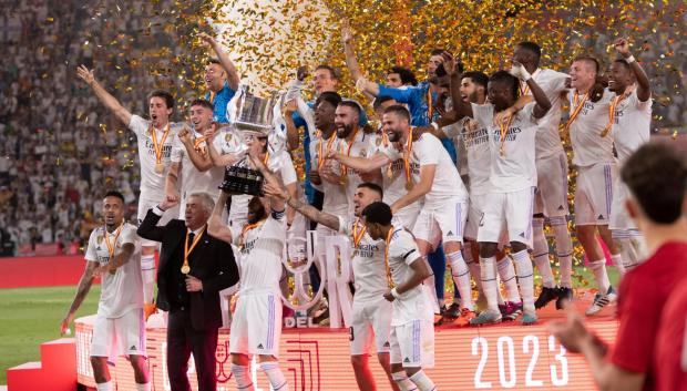 El Real Madrid es el actual campeón de Copa. Ganó 2-1 al Osasuna en Sevilla el pasado mayo