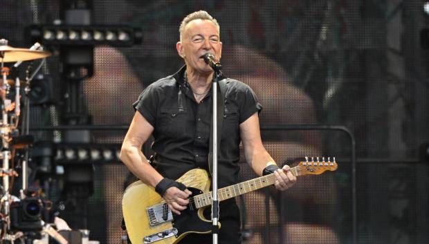 Bruce Springsteen durante uno de sus conciertos el pasado junio