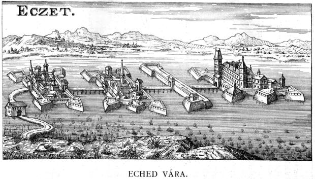 Ecsed, el lago y el antiguo castillo