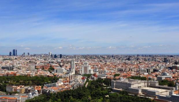 Vista de Madrid capital