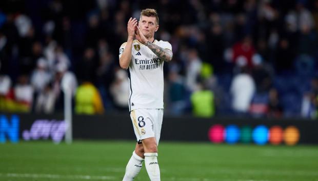 Toni Kroos agradece el apoyo a la afición del Real Madrid en el Bernabéu