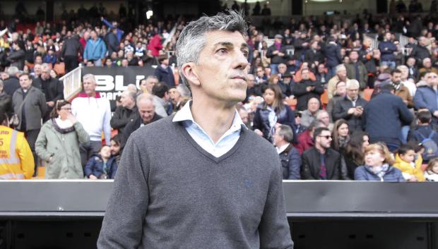 Imanol Alguacil, entrenador de la Real Sociedad