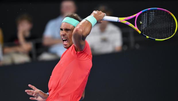 Rafa Nadal sigue con paso firme en el torneo de Brisbane, el primero tras su vuelta al tenis