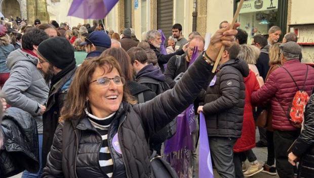 Isabel Faraldo, líder de Podemos Galicia