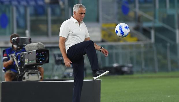 Mourinho está en su tercera temporada con la Roma