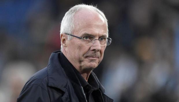 Sven-Göran Eriksson entrenó a equipos como el Benfica, la Roma o la selección de Inglaterra entre otros