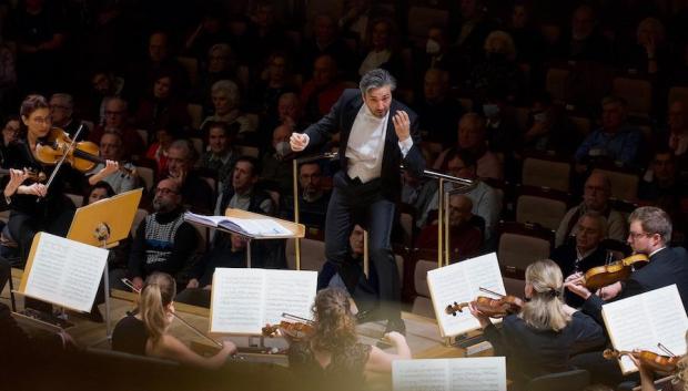 Madrid. 14/01/2025. Auditorio Nacional. Bruckner: Sinfonía no. 8. Orquesta Nacional de España. David Afkham, dirección musical.