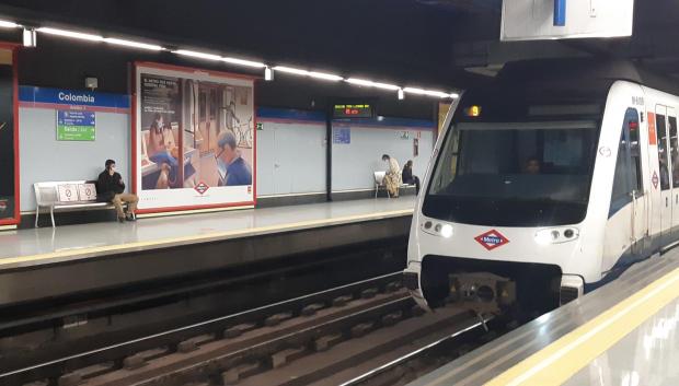 Estación de Colombia de Metro de Madrid