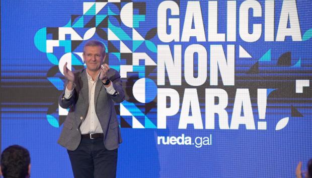 El presidente de la Xunta de Galicia, Alfonso Rueda