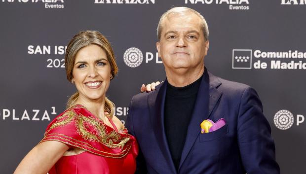 El presentador Ramón García y la periodista Elena Salamanca, presentadores de la gala