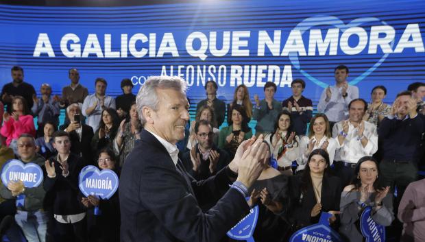 El popular Alfonso Rueda aspira a revalidar la mayoría absoluta de Feijóo