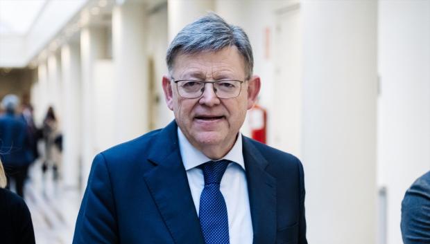 El expresidente de la Generalitat Valenciana, Ximo Puig, el pasado 20 de febrero, en Madrid