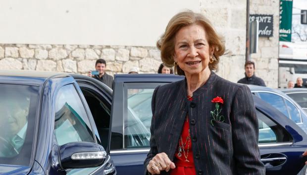 La Reina Sofía, en una imagen tomada en Burgos el pasado noviembre