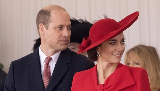 El Príncipe Guillermo y Kate Middleton, en noviembre de 2023