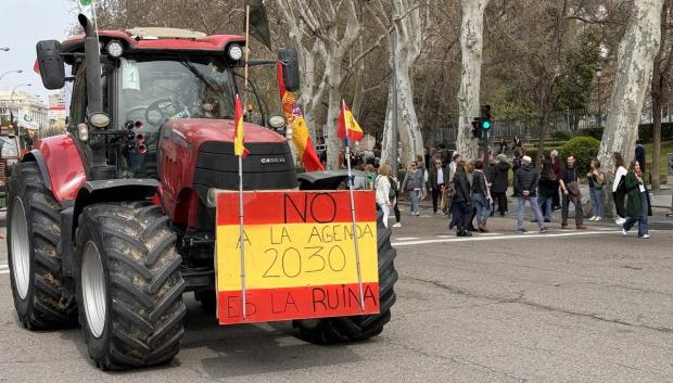 Los agricultores culpan de su problema a la Agenda 2030