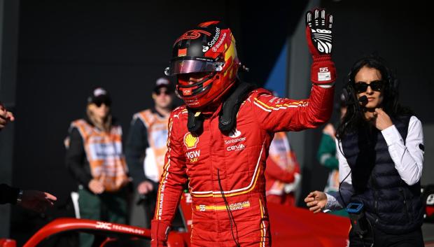 Carlos Sainz, tras el circuito de Australia