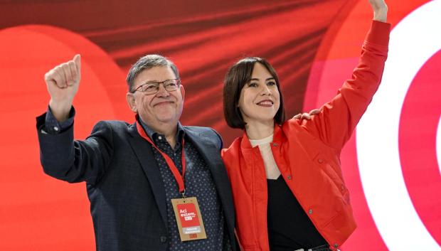 Morant junto a Ximo Puig, su ya predecesor al frente del PSPV