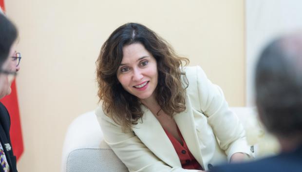 La presidenta de la Comunidad de Madrid, Isabel Díaz Ayuso