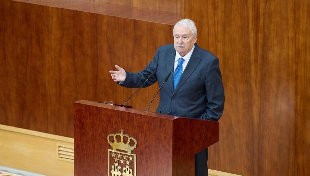 El expresidente de la Comunidad de Madrid Joaquín Leguina