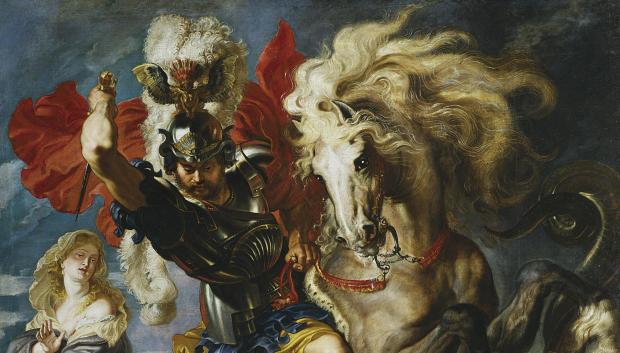 'San Jorge y el dragón', de Rubens.