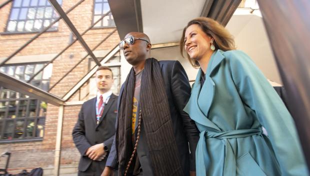 La Princesa Marta Luisa de Noruega con su novio, el chamán Durek Verrett