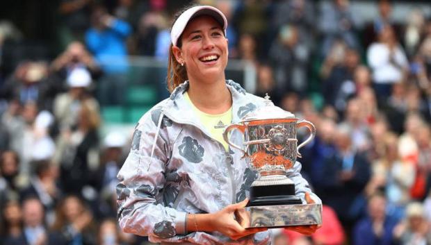 Garbiñe Muguruza también ganó Roland Garros en el año 2016