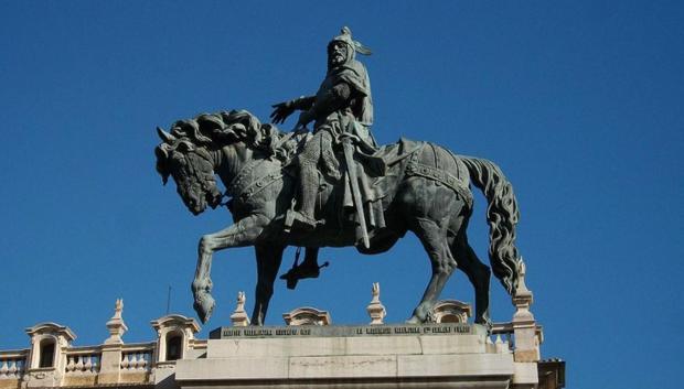 Estatua del Parterre de Jaime I, en Valencia