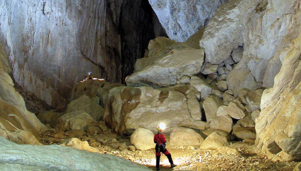 La cueva del Hundidero fue declarada Bien de Interés Cultural por sus pinturas rupestres de la Edad del Cobre