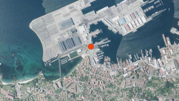 Ubicación de la nueva gasolinera de hidrógeno de Vigo
