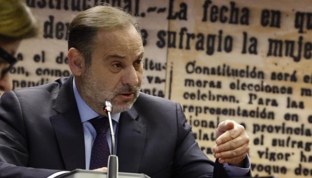 José Luis Ábalos, en la comisión de investigación del Senado