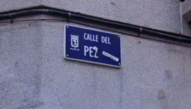 Calle del Pez en Madrid