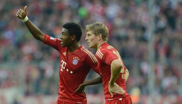 Kroos y Alaba fueron compañeros de equipo en el Bayern de Múnich
