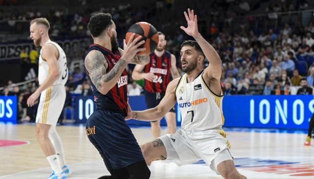 Campazzo en acción en un partido de esta temporada