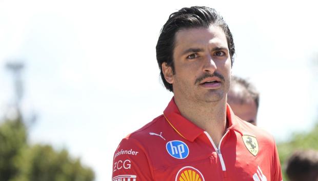 Carlos Sainz en el GP de Emilia Romagna