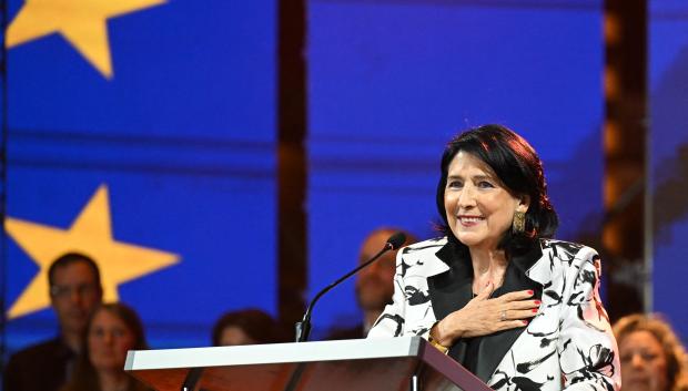 La presidenta de Georgia, Salomé Zurabishvili