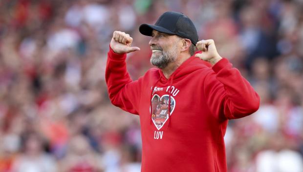 Klopp en su último partido en Anfield