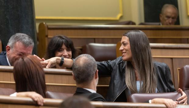 La portavoz de Junts en el Congreso, Miriam Nogueras