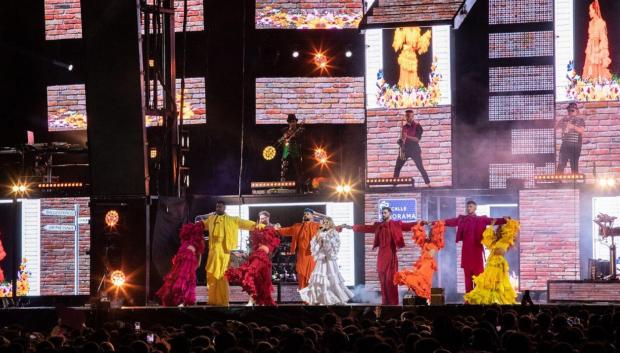 Una actuación de la Orquesta Panorama en Santiago