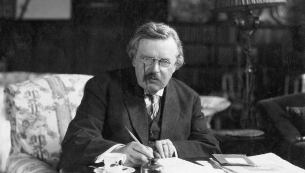 El escritor Gilberth Keith Chesterton